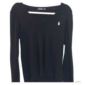 *****Very Nice Polo Black Long Sleeve Shirt******